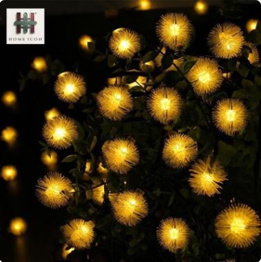 Dandelion Decorative String Lights 3M,30LED,Battery Operated,For Christmas